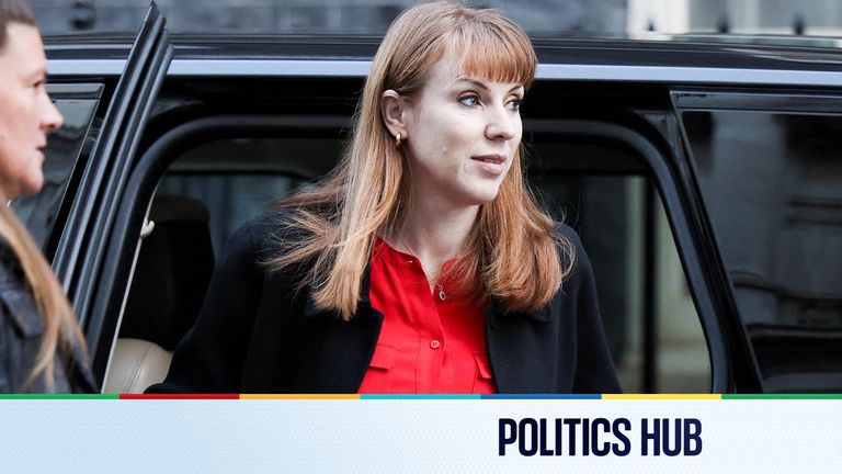 Angela Rayner.
Pic: Reuters