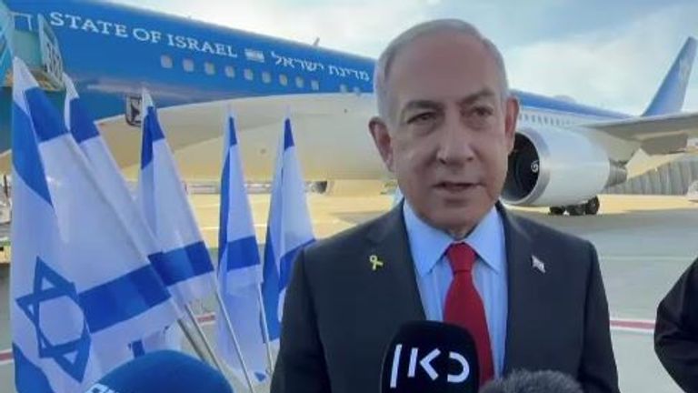 Benjamin Netanyahu sai de Washington