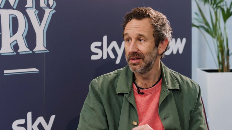 ‘People are down’: Chris O’Dowd on returning to London – and whether he thinks aliens exist