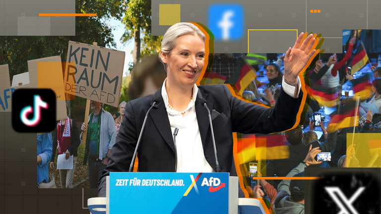 German election: From AI influencers to Russian disinformation, the far-right is getting a leg up online