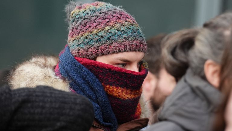 Dr Beth Upton arrives at an employment tribunal at Caledonian House, in Dundee, where Sandie Peggie, is taking Fife Hospital Board to tribunal regarding Dr Beth Upton, a trans doctor, being permitted to use a female changing room while transitioning. Picture date: Friday February 7, 2025.