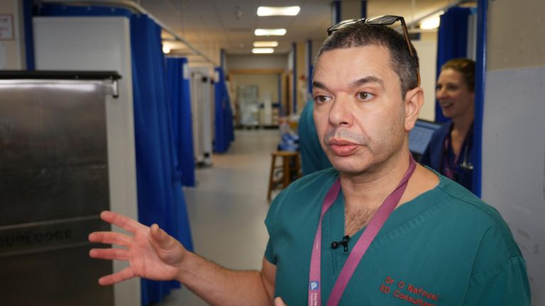 Dr Omar Mafousi has been a consultant in emergency medicine for 15 years