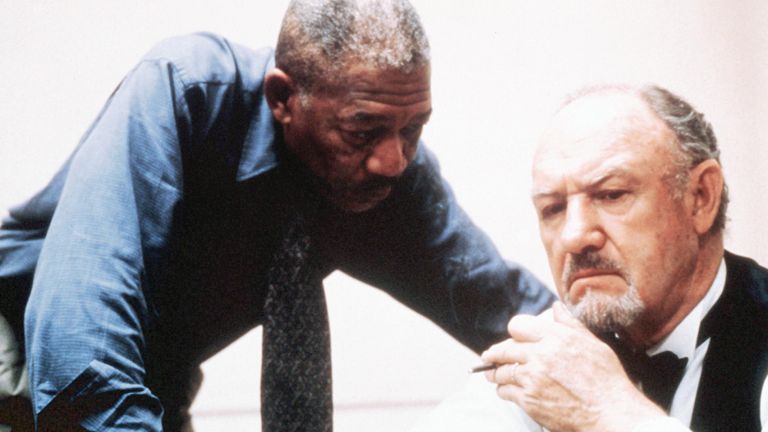 Pic: Bob Greene/Lions Gate/Kobal/Shutterstock
Under Suspicion - 2000
Morgan Freeman, Gene Hackman

2000