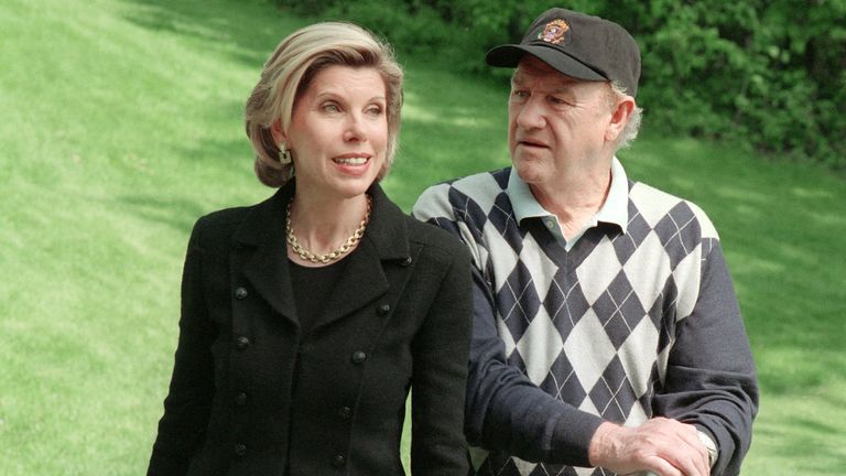 Pic: Kerry Hayes/20th Century Fox/Kobal/Shutterstock
Welcome To Mooseport - 2004
Christine Baranski, Gene Hackman

2004