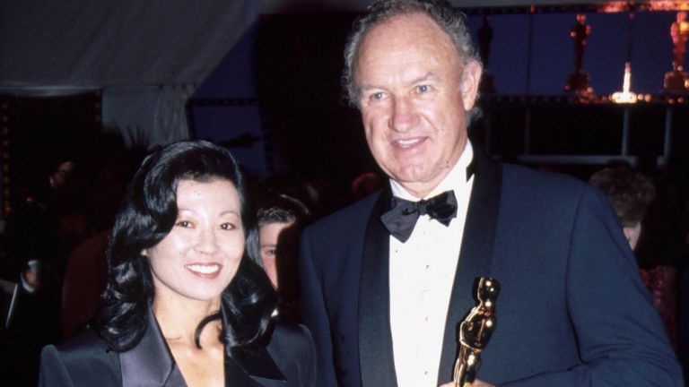 Gene Hackman and Betsy Arakawa. Pic: Bei/Shutterstock