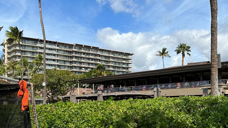 The Whaler resort near Kaanapali Beach in Lahaina, Hawaii. File pic: AP