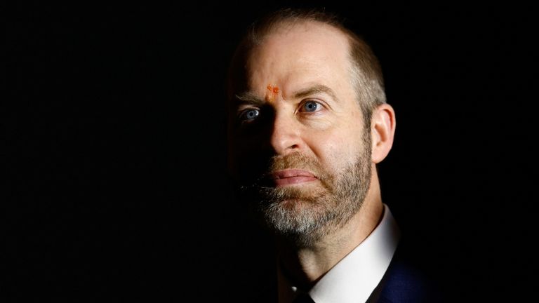 Mr Reynolds is on a visit to India. Pic: Reuters