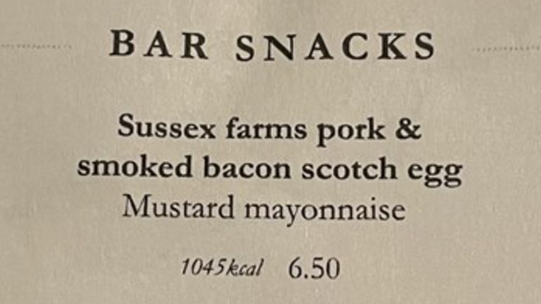 These offerings at my local are starters masquerading as bar snacks