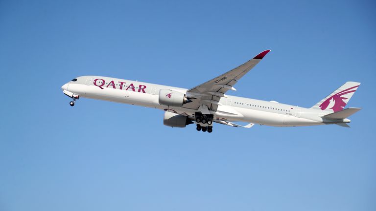 Qatar Airways apologised for 'any inconvenience or distress'. File pic: Reuters