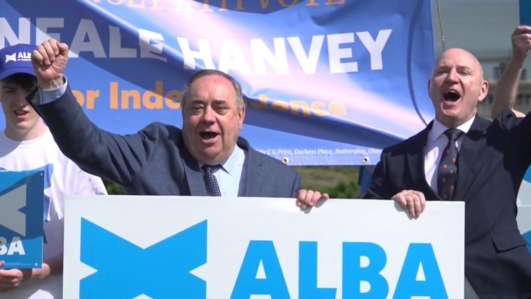 Alex Salmond founded Alba in 2021
