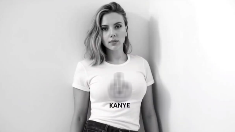 Scarlett Johansson’s anger after ‘appearing’ in AI video of stars condemning Kanye West