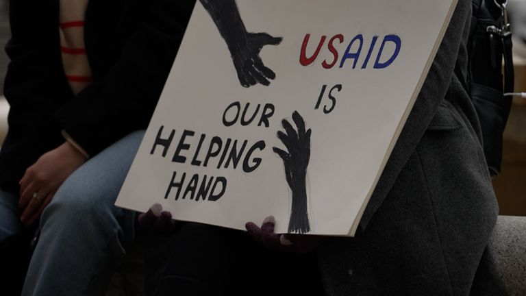 USAID funds accounted for 42% of all humanitarian aid tracked by the UN In 2024.