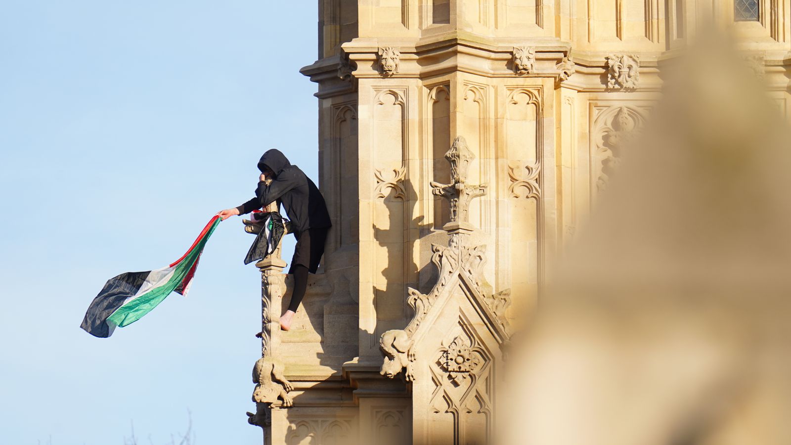 Man charged after climbing Big Ben's Elizabeth Tower