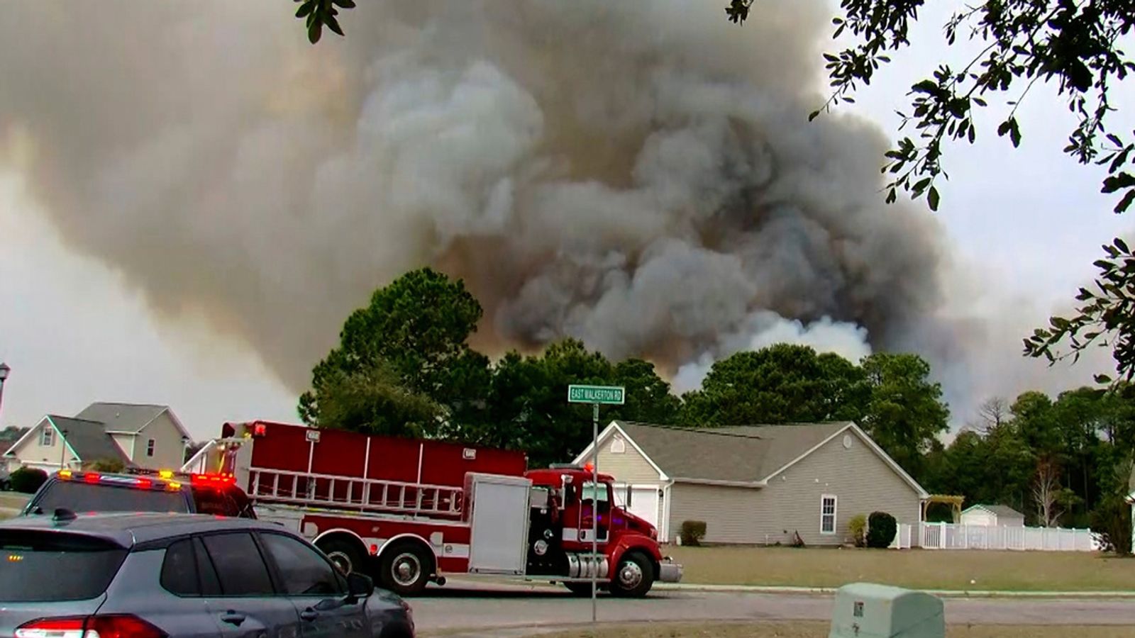 More than 150 wildfires rage across South Carolina as state of emergency is declared