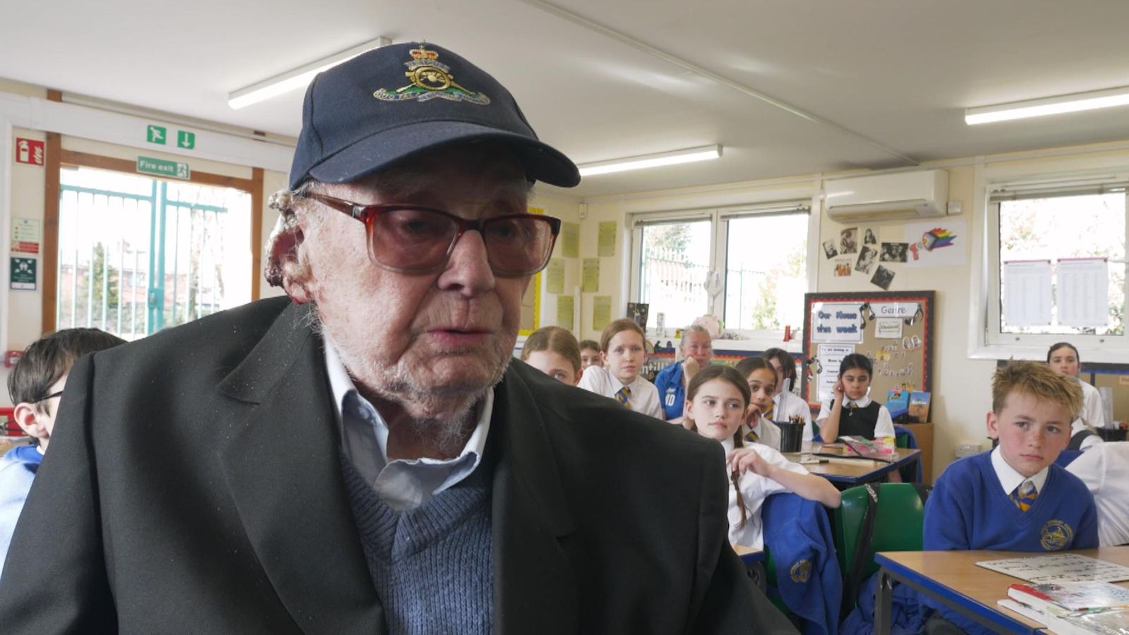 WWII veteran, 103, shares his experience as a bombardier ahead of VE Day anniversary