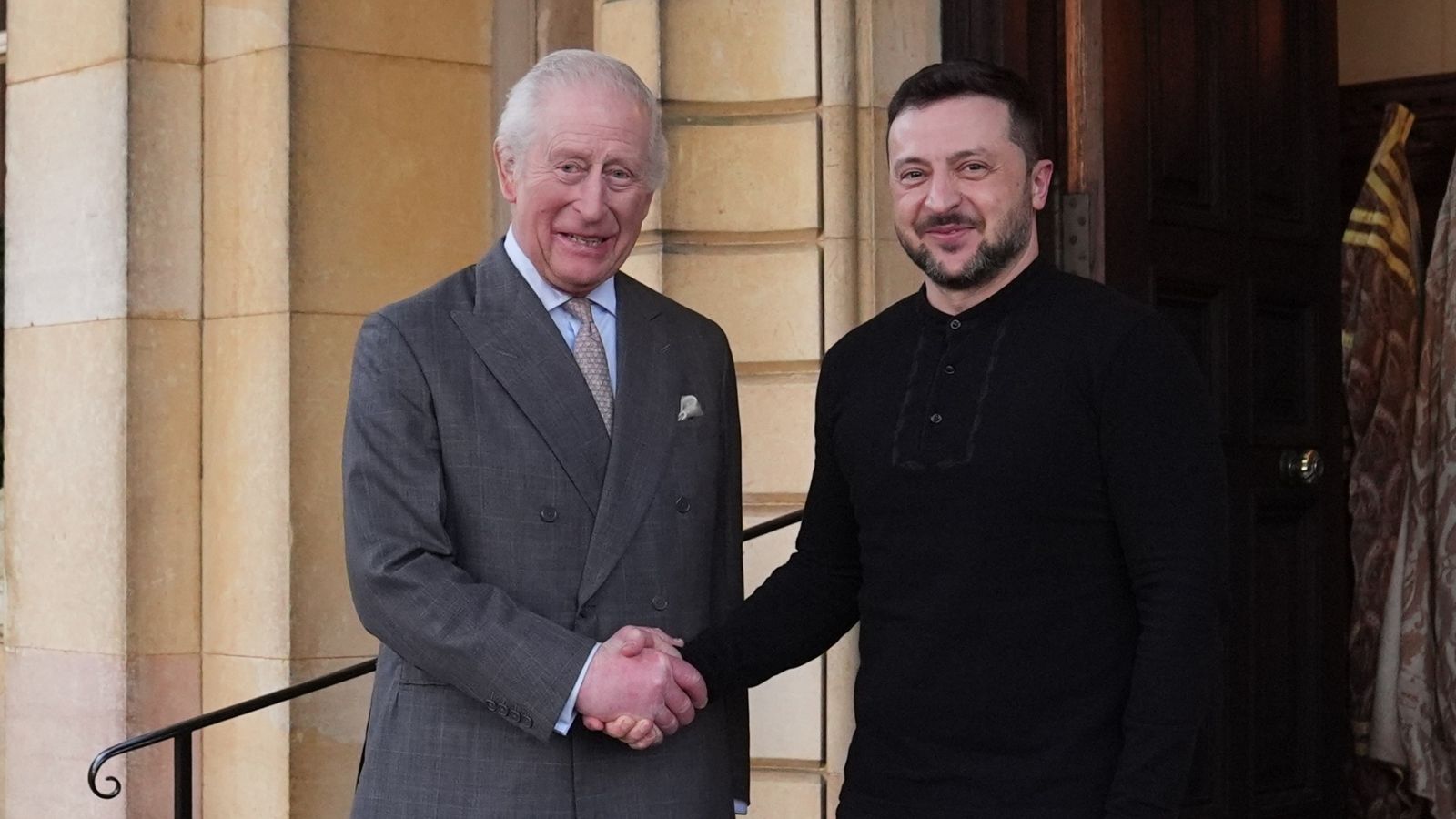 Zelensky Meets King Charles Following Tense Talks with Trump