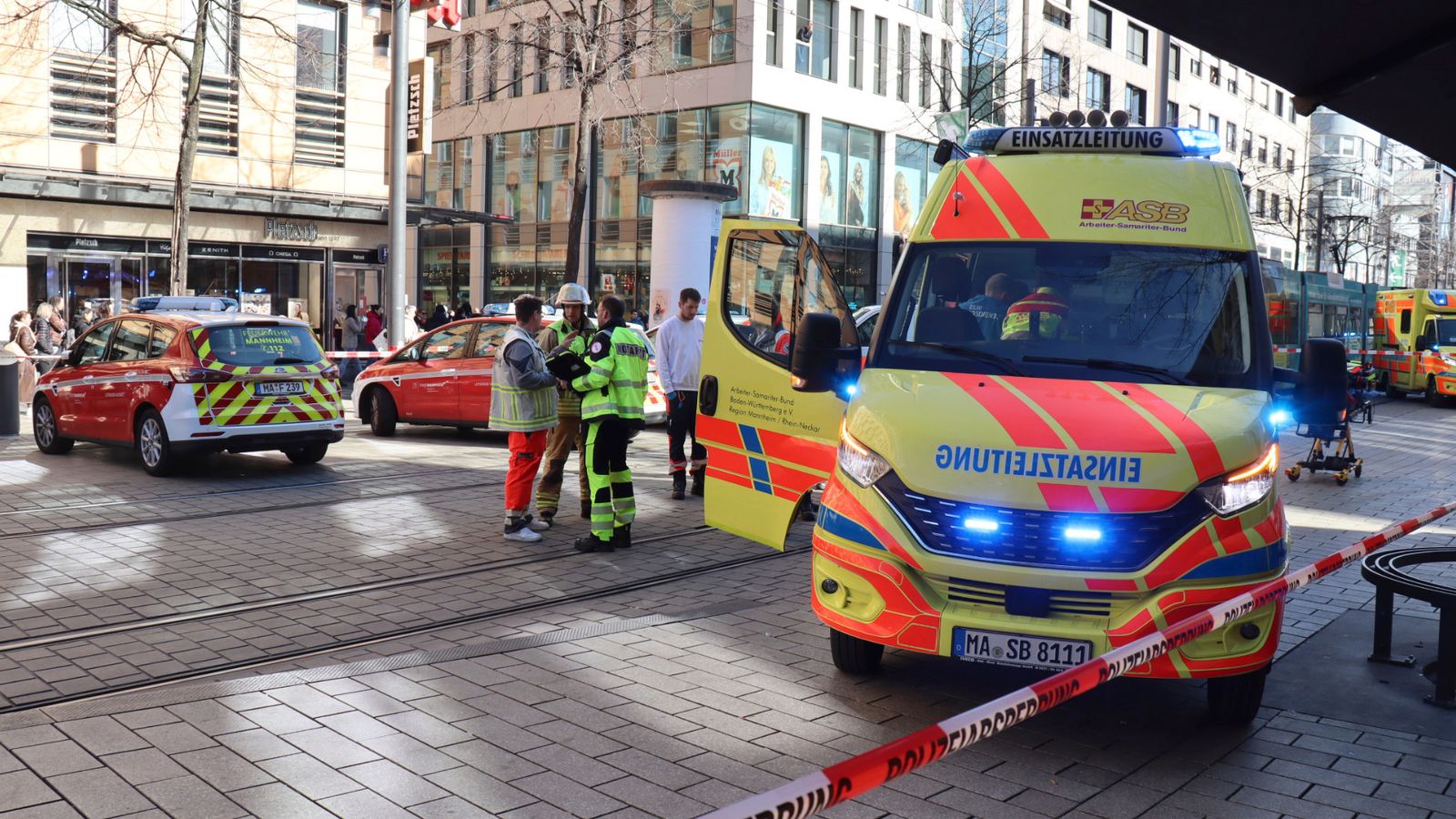 Car ploughs into crowd in western Germany | World News | Sky News