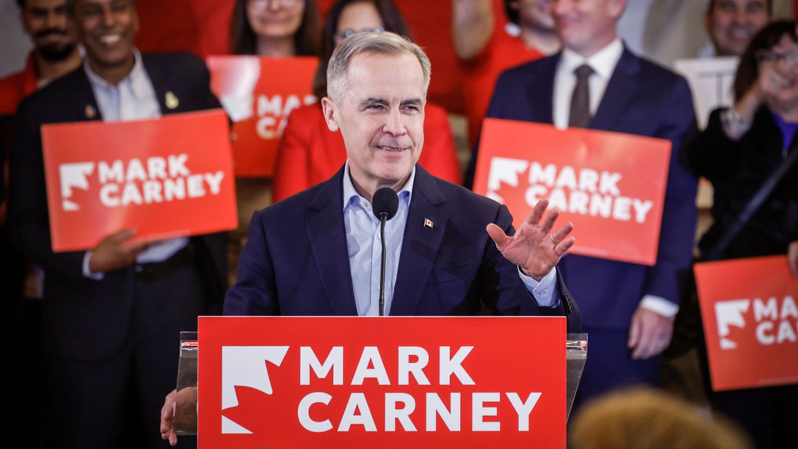 Former Bank of England governor Mark Carney named prime minister of Canada - succeeding Justin Trudeau