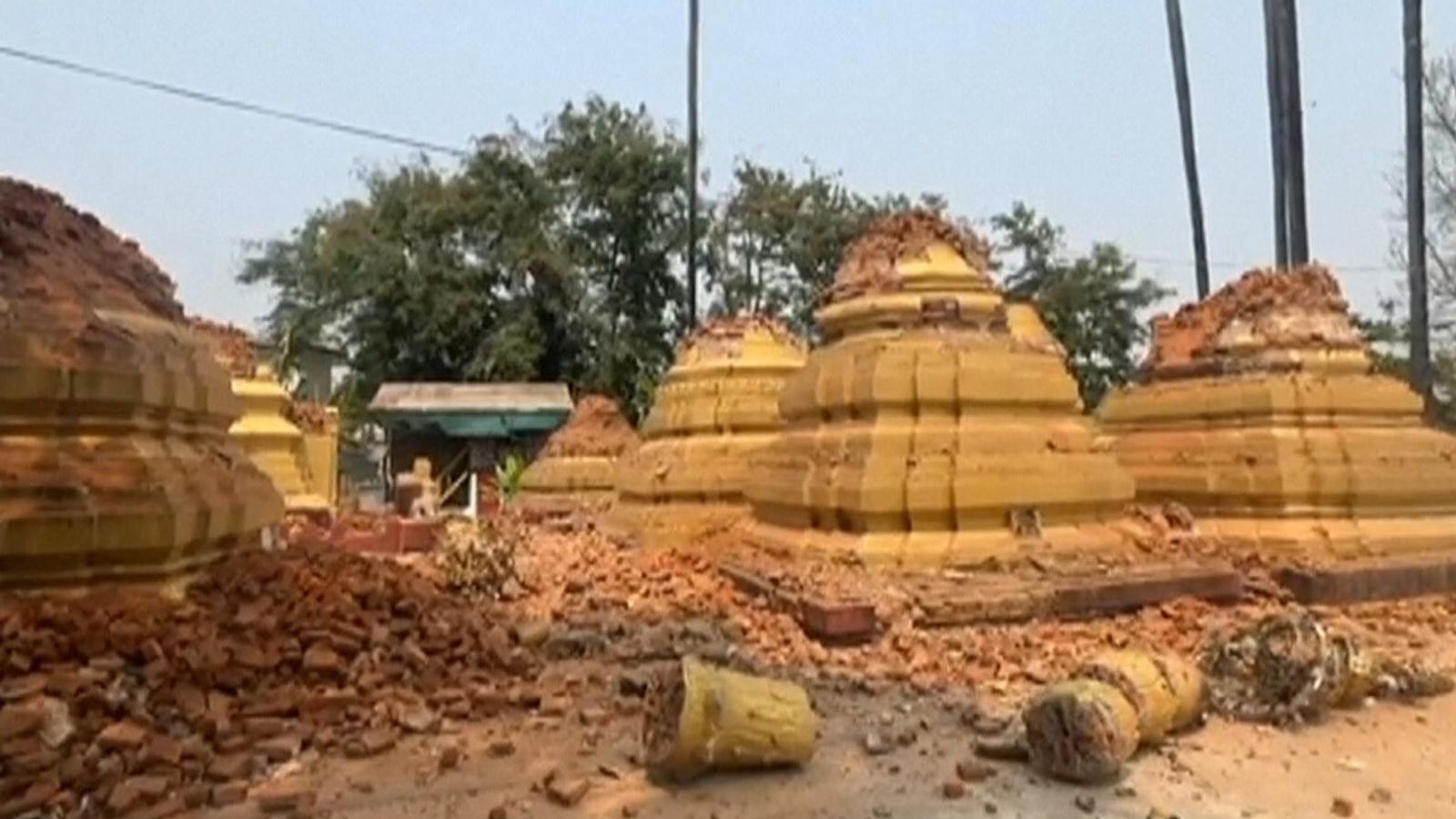 Curated visual reference: No Less Than 144 Killed In Myanmar After Earthquake Photo Inspiration