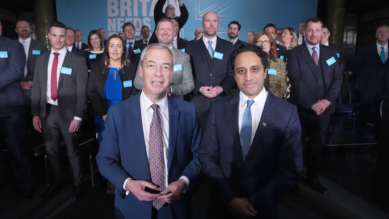 Reform UK chairman Zia Yusuf reverses decision to quit party