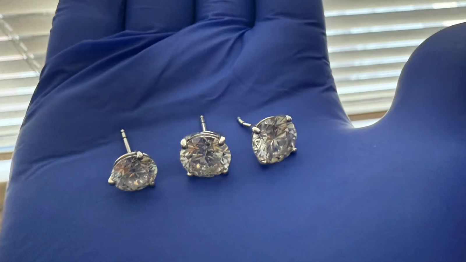 Diamond Tiffany earrings swallowed by suspected thief are recovered by ...