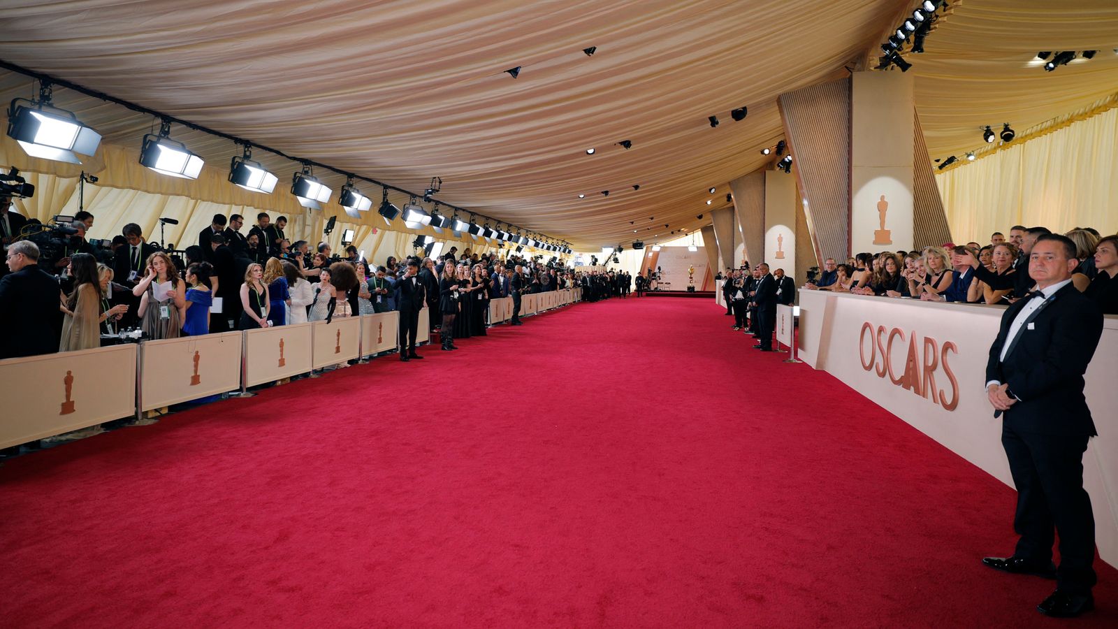 Oscars 2025: First guests hit red carpet as Hollywood's biggest ...