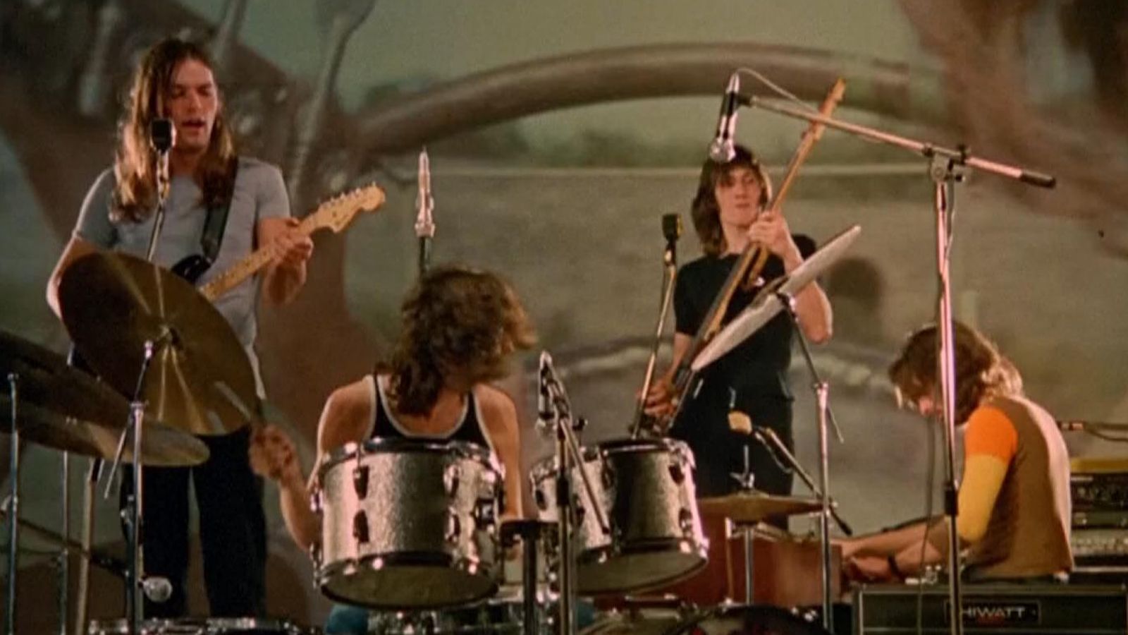 Pink floyd release trailer for newly restored 1972 pompeii concert film
