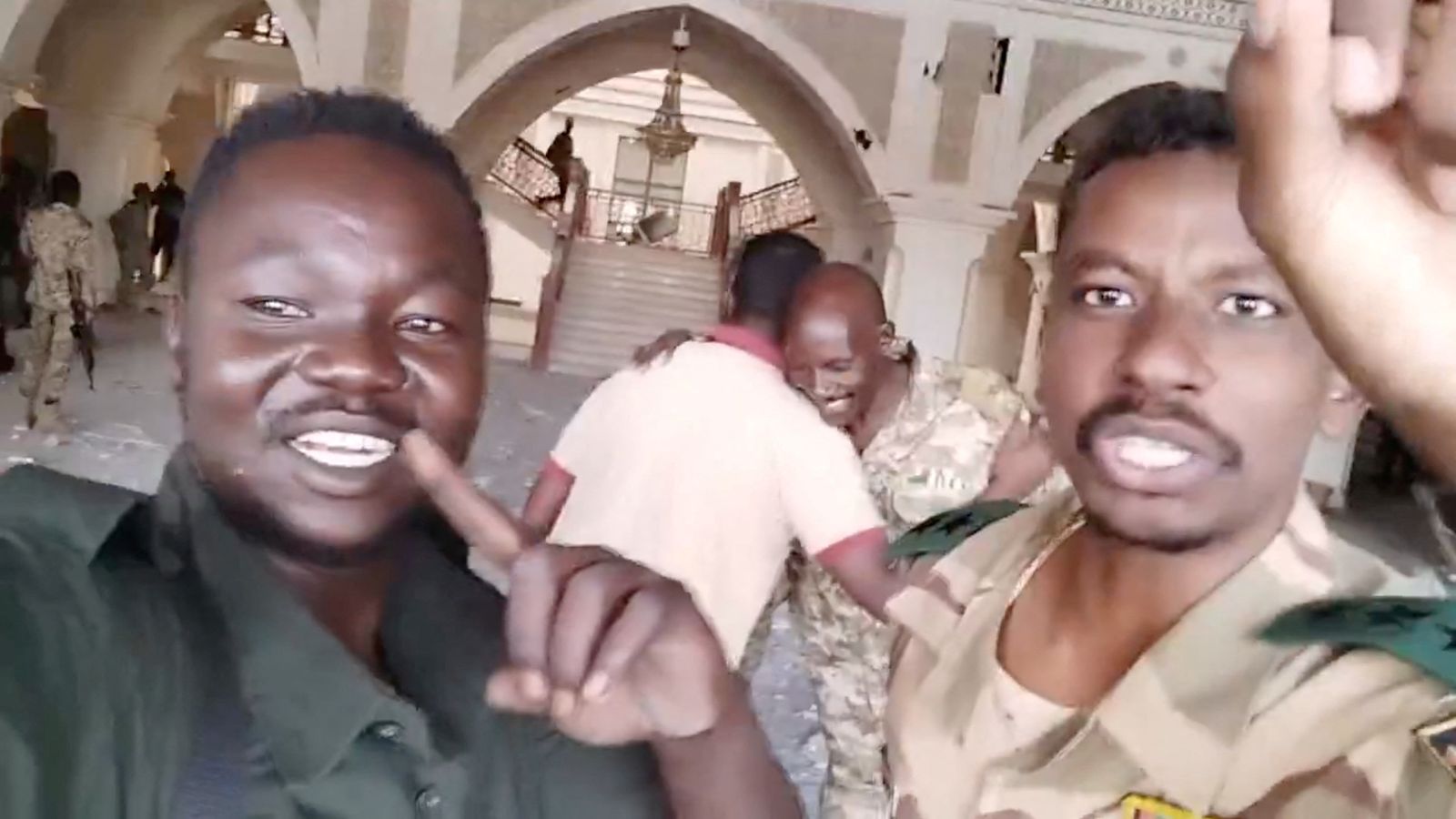 Sudan's military says it has seized control of presidential palace 