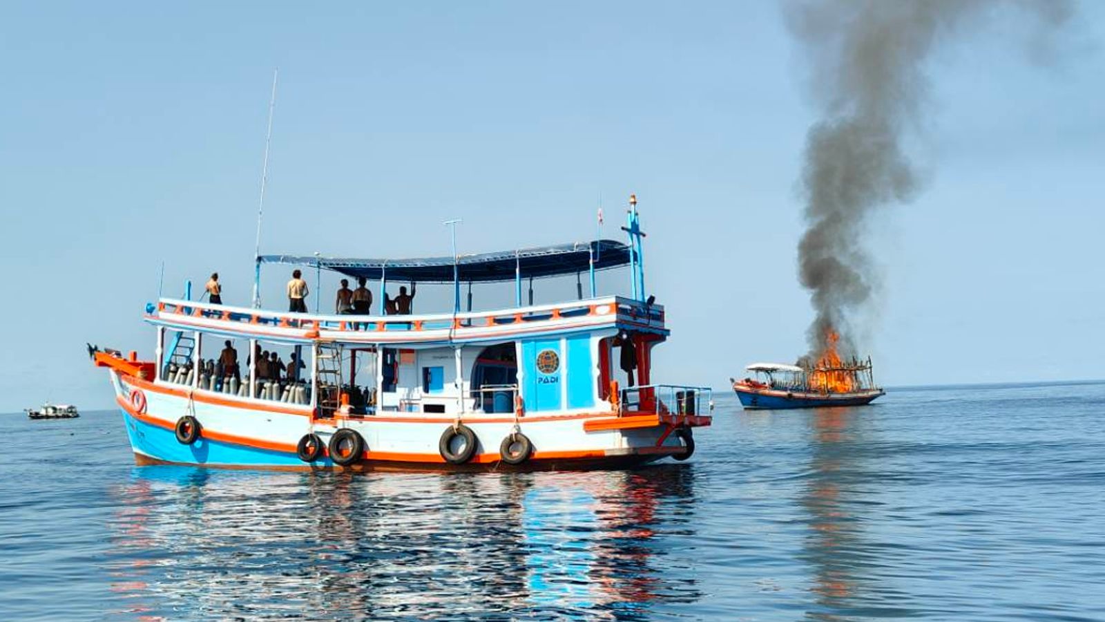 British woman missing in Thailand after fire breaks out on diving boat