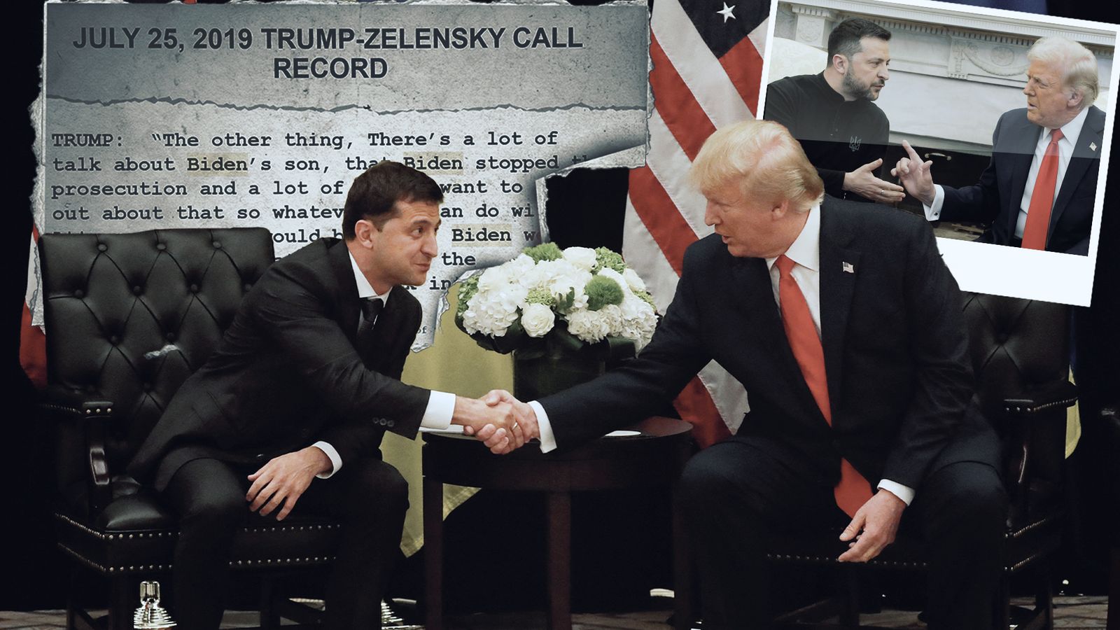 Trump and Zelenskyy's relationship: From 'perfect' phone call to Oval Office clash