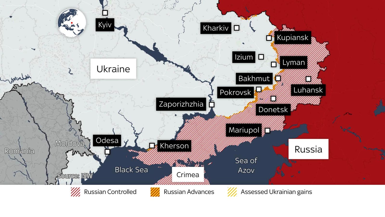 Which key pieces of infrastructure could be part of Ukraine ceasefire ...