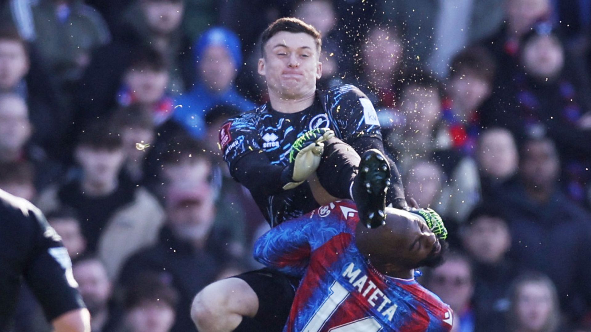 Goalkeeper given six-match ban after high challenge in FA Cup tie