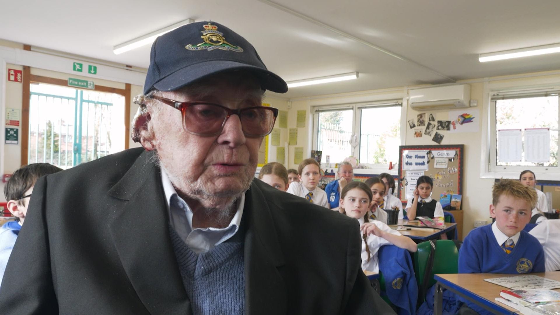 WWII veteran, 103, shares his experience as a bombardier ahead of VE Day anniversary