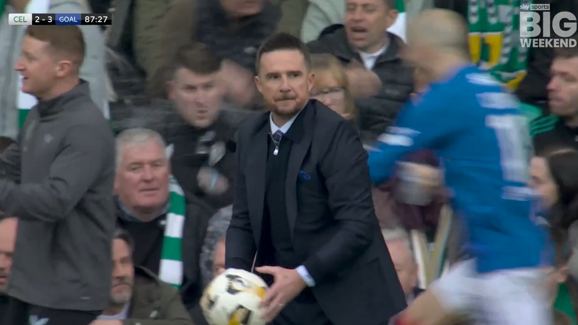 Rangers star sprays Celtic fans while celebrating winner in Old Firm match