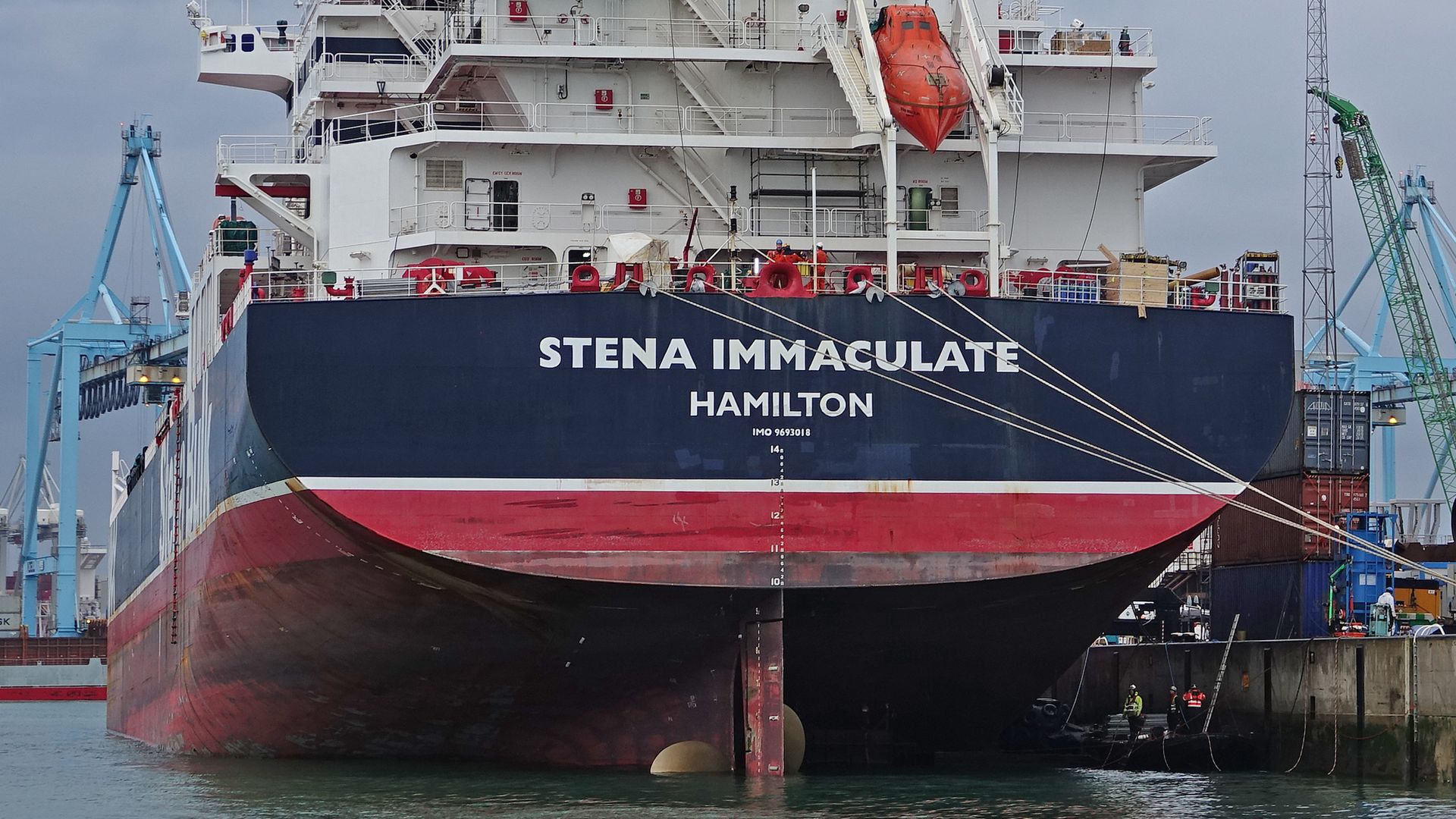 Oil tanker and cargo ship 'on fire' after colliding off coast of Lincolnshire