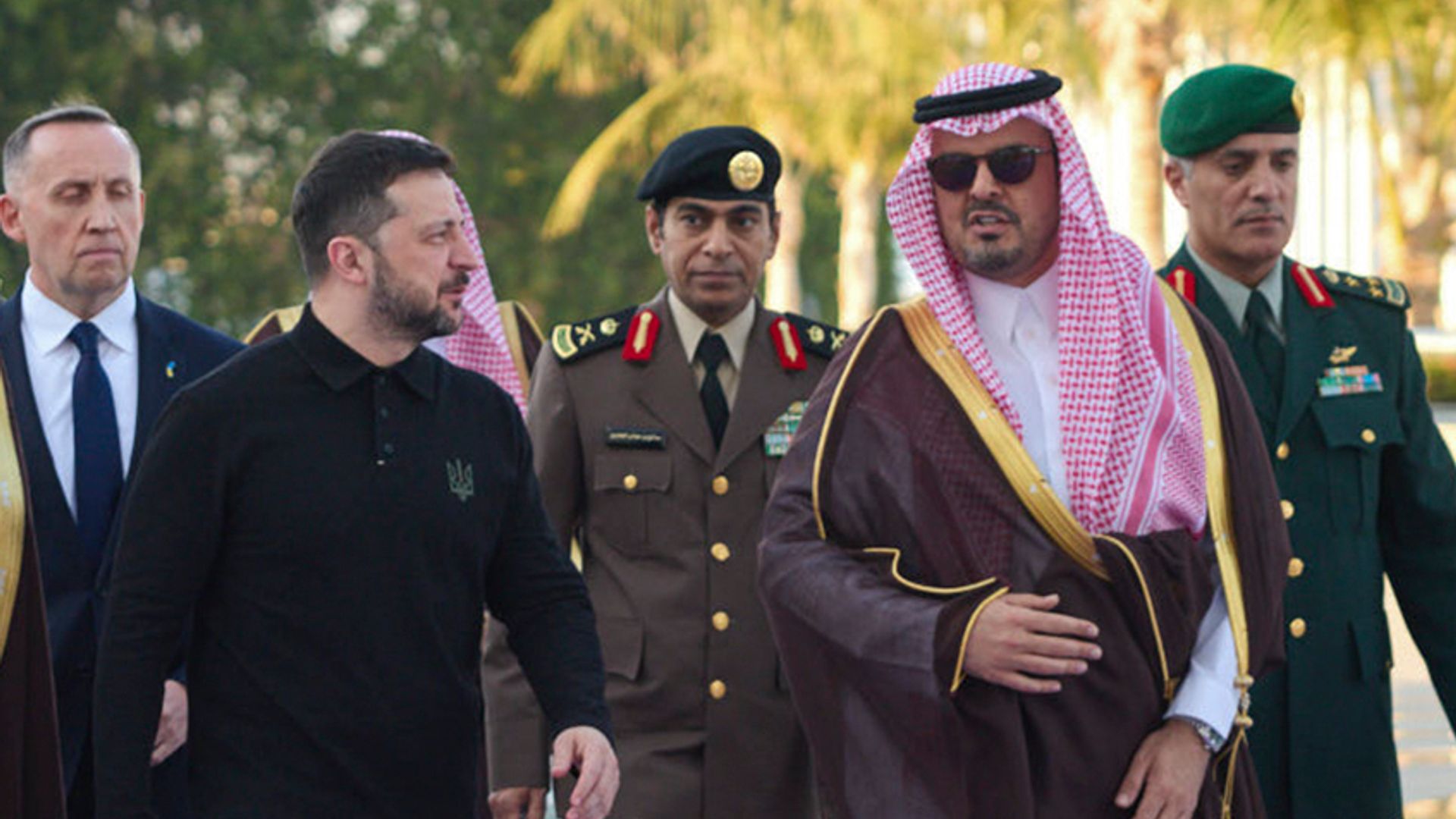 Zelenskyy arrives in Saudi Arabia ahead of US-Ukraine meeting