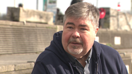 Mark Hammersley, who was treated for COVID in an intensive care unit in October 2020