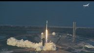 NASA’s SpaceX Crew-10 launching four crew members to the International Space Station (ISS). Pic: NASA
Source NASA TV