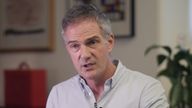 Peter Kyle speaking to Sky News