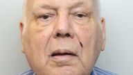 The mugshot of Burrows after his arrest. Pic: Cheshire Police