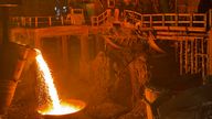 Sheffield Marcegaglia steel furnace