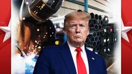 Trump has imposed tariffs on steel and aluminium imports to the US