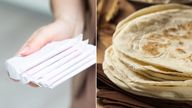 Which? has revealed some of the worst supermarket substitutions - including sanitary towels in place of sandwich wraps. Pic: iStock