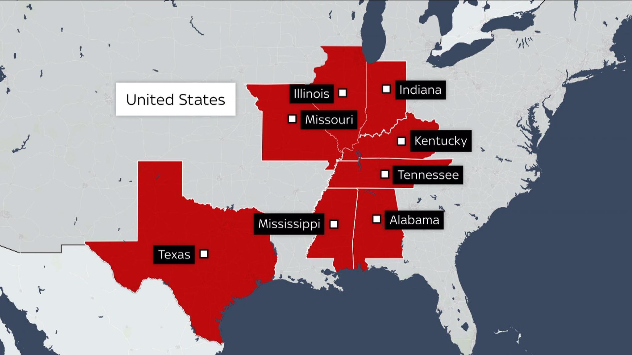 tornado map of the us