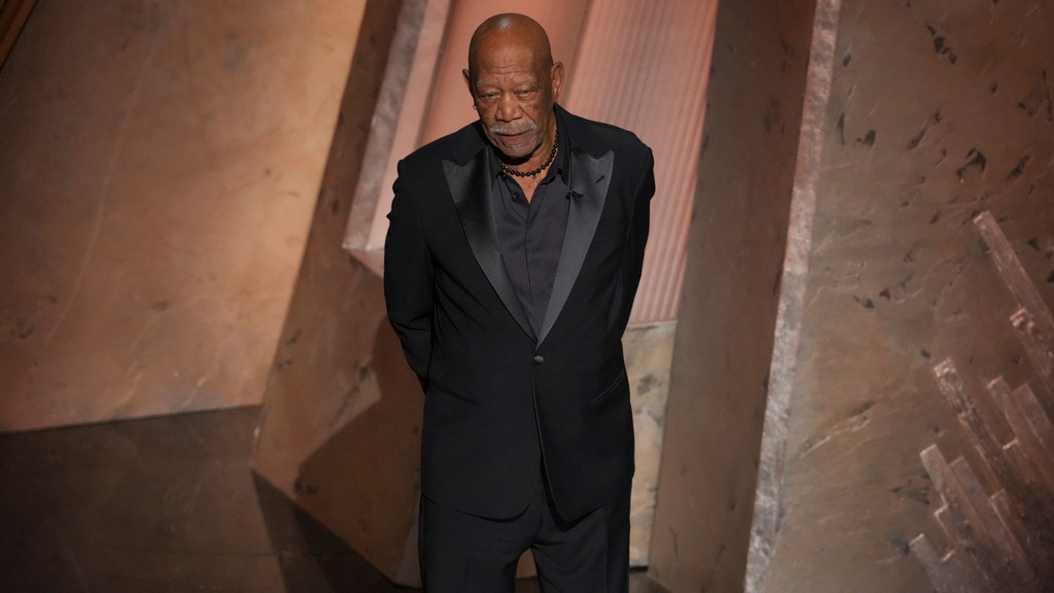 Gene Hackman: Morgan Freeman makes emotional Oscars tribute to ‘a giant