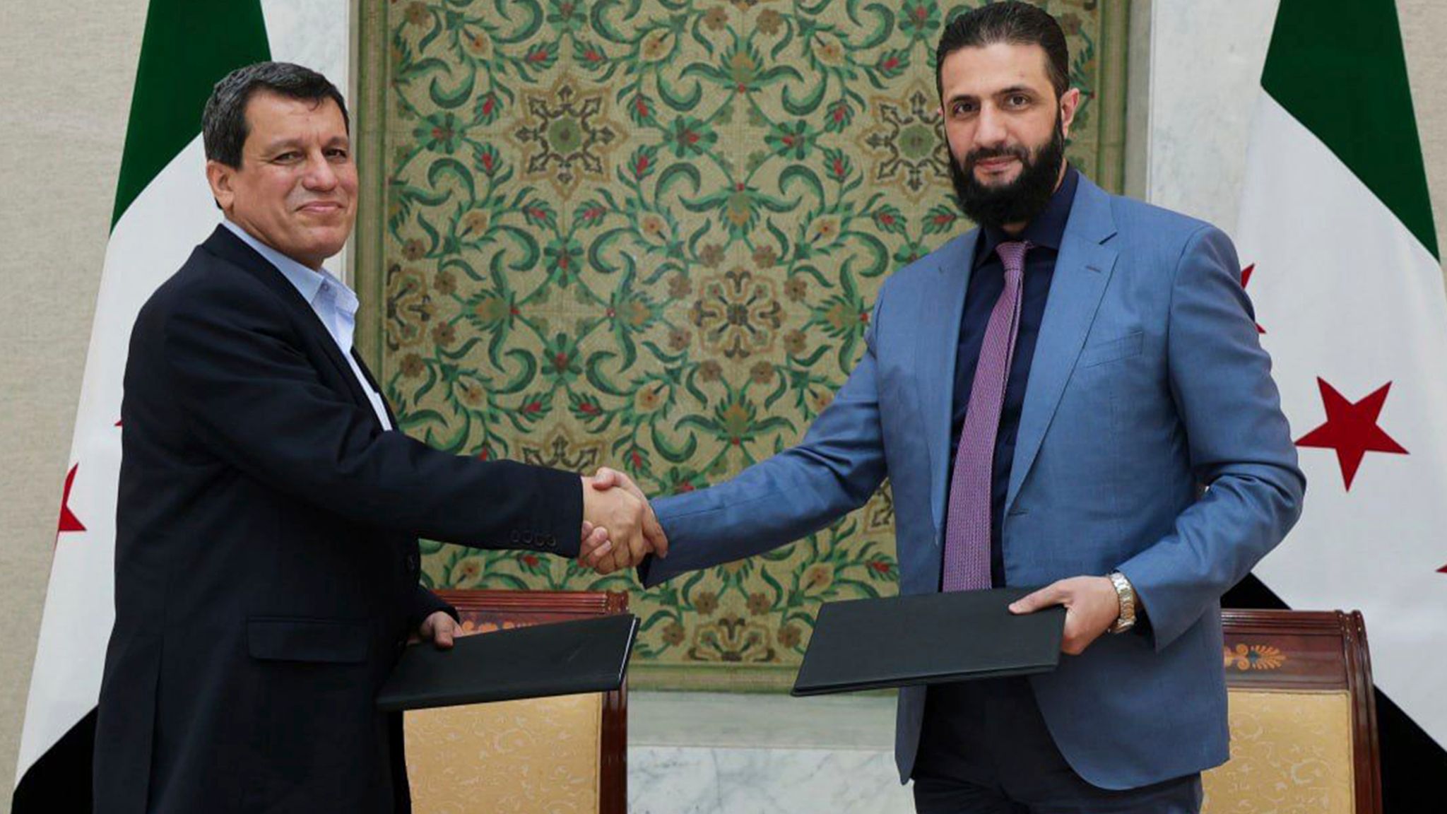 Syria's government signs breakthrough deal with Kurdish-led Syrian ...