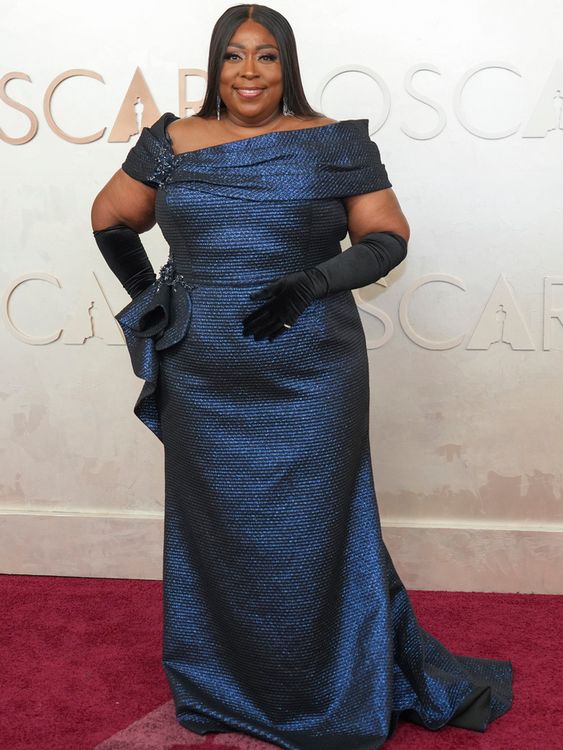 Loni Love arrives at the Oscars on Sunday, March 2, 2025, at the Dolby Theatre in Los Angeles. (AP Photo/Jae C. Hong)