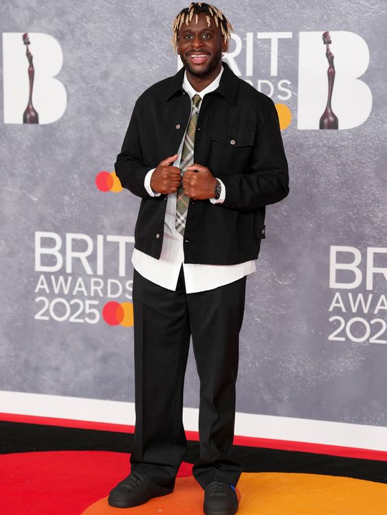 Myles Smith, winner of the BRITS rising star award. Pic AP