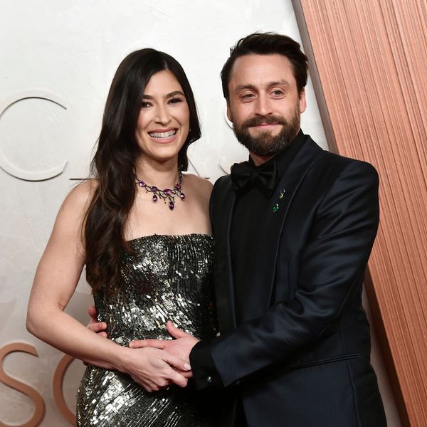 Jazz Charton, left, and Kieran Culkin arrive at the Oscars on Sunday, March 2, 2025, at the Dolby Theatre in Los Angeles. (Photo by Richard Shotwell/Invision/AP)