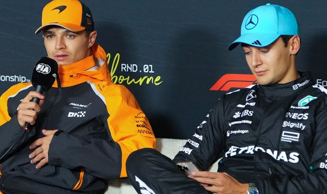 Lando Norris says George Russell's McLaren pace comments 'not the ...